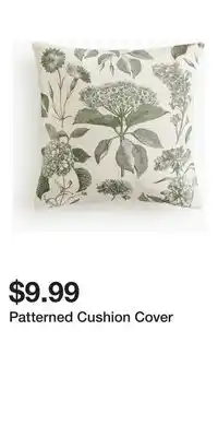 H&M Patterned Cushion Cover offer