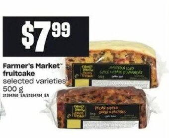 Loblaws Farmer's market fruitcake offer