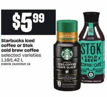 Loblaws Starbucks iced coffee offer