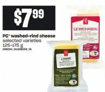 Loblaws PC washed-rind cheese offer