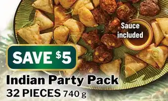 M & M Food Market Indian Party Pack offer