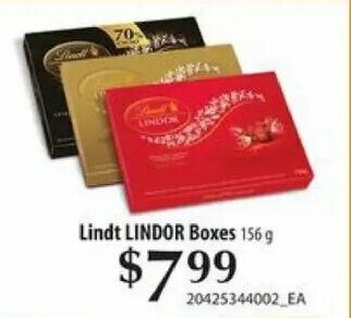 Loblaws Lindt LINDOR boxes offer