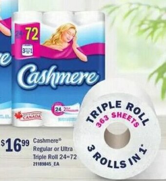 Loblaws Cashmere regular or ultra offer