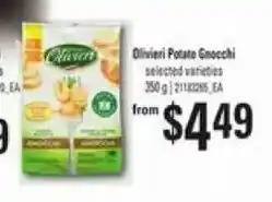 Loblaws Olivieri potate gnocchi offer
