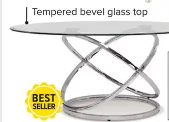 Leon's Axis 48 Coffee Table - Chrome offer