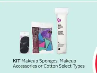 Rexall KIT Makeup Sponges, Makeup Accessories or Cotton offer