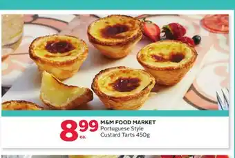 Rexall M&M FOOD MARKET Portuguese Style Custard Tarts offer