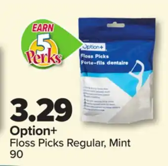 PharmaChoice Option+ Floss Picks offer