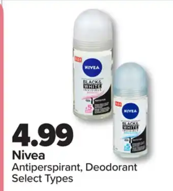 PharmaChoice Nivea Antiperspirant, Deodorant offer