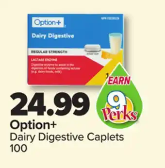 PharmaChoice Option+ Digestive Caplets offer