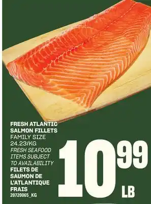 Independent City Market FRESH ATLANTIC SALMON FILLETS offer