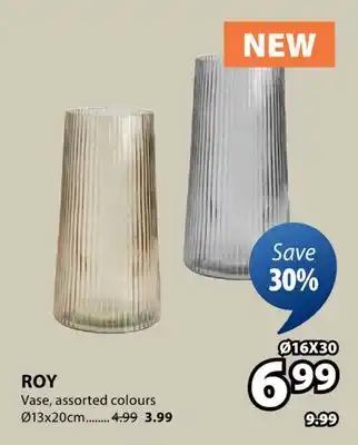 JYSK Roy Vase offer