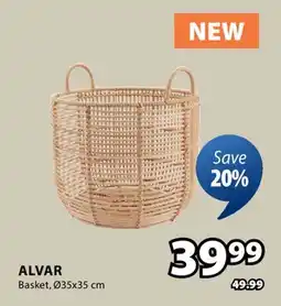 JYSK Alvar Basket offer