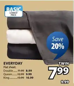 JYSK Everyday Flat Sheet offer