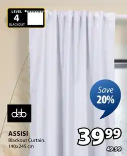 JYSK Assisi Blackout Curtain offer