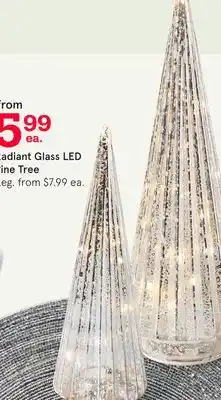 Kitchen Stuff Plus Radiant Glass LED Pine Tree offer