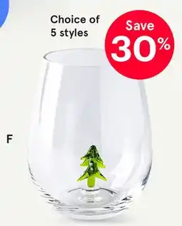 Kitchen Stuff Plus Buddies Stemless Wine Glass offer