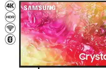 Leon's Samsung 60 4K Tizen Smart CUHD TV - UN60DU7100FXZC offer