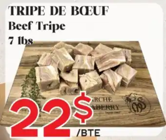 Marche Salaberry TRIPE DE BŒUF offer