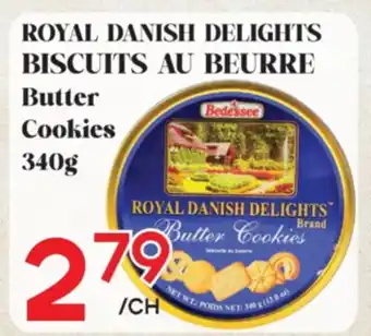 Marche Salaberry ROYAL DANISH DELIGHTS BISCUITS AU BEURRE offer