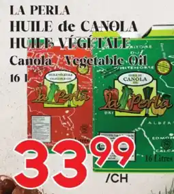 Marche Salaberry LA PERLA HUILE de CANOLA HUILE VEGETALE offer