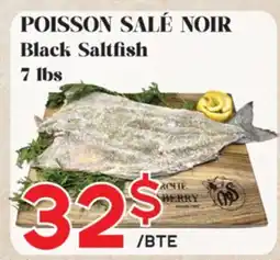 Marche Salaberry POISSON SALÉ NOIR offer