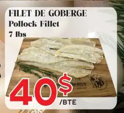 Marche Salaberry FILET DE GOBERGE offer