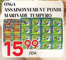 Marche Salaberry ONGA ASSAISONNEMENT PONDU MARINADE TEMPERO offer