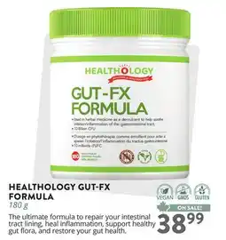 Ki Nature & Santé HEALTHOLOGY GUT-FX FORMULA offer