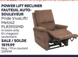 Wellwise by Shoppers POWER LIFT RECLINER FAUTEUIL AUTO- SOULEVEUR Pride VivaLift! Metro2 offer