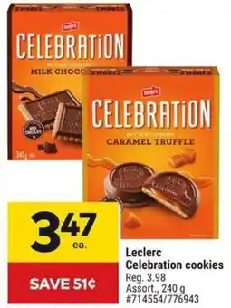 Giant Tiger Leclerc Celebration cookies offer