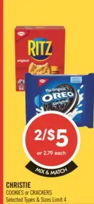 Shoppers Drug Mart CHRISTIE COOKIES or CRACKERS offer