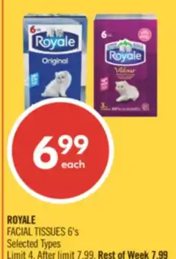 Shoppers Drug Mart ROYALE FACIAL TISSUES offer