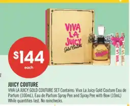 Shoppers Drug Mart JUICY COUTURE Eau de Parfum Spray Pen and Spray Pen with Bow (10mL) offer