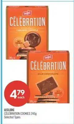 Shoppers Drug Mart LECLERC CÉLÉBRATION COOKIES 240g offer