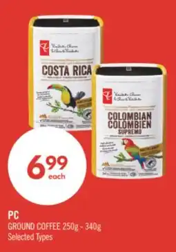 Shoppers Drug Mart PC GROUND COFFEE offer