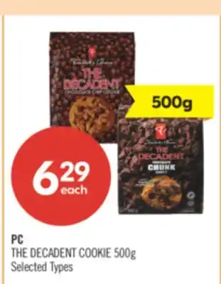 Shoppers Drug Mart PC THE DECADENT COOKIE offer