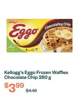 Voilà Kellogg's Eggo Frozen Waffles Chocolate Chip 280 g offer