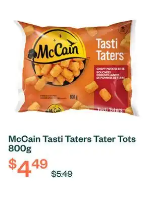 Voilà McCain Tasti Taters Tater Tots 800g offer