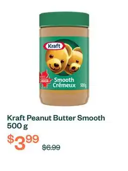 Voilà Kraft Peanut Butter Smooth 500 g offer