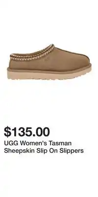 Sport Chek UGG Women's Tasman Sheepskin Slip On Slippers offer