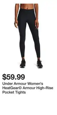 Sport Chek Under Armour Women's HeatGear Armour High-Rise Pocket Tights offer