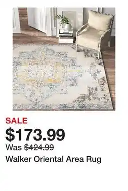 Wayfair Walker Oriental Area Rug offer
