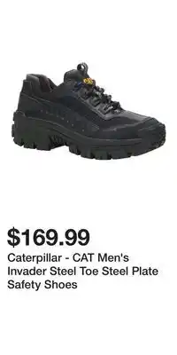 Mark's Caterpillar - CAT Men's Invader Steel Toe Steel Plate Safety Shoes offer