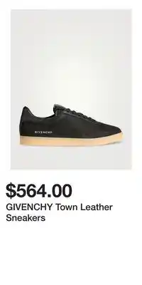 Holt Renfrew GIVENCHY Town Leather Sneakers offer