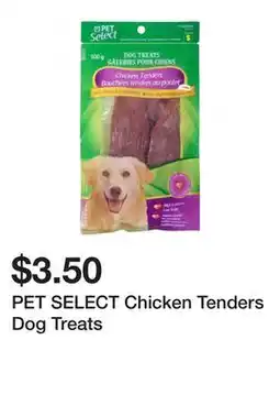 Dollarama PET SELECT Chicken Tenders Dog Treats offer