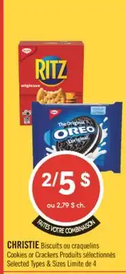 Pharmaprix CHRISTIE Cookies or Crackers offer