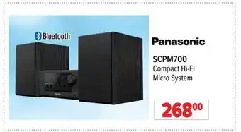 2001 Audio Video SCPM700 Compact Hi-Fi Micro System offer