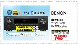 2001 Audio Video DRA900H 2.2 Ch. 100W 8K AV Receiver offer