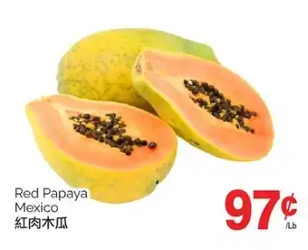 T&T Supermarket RED PAPAYA MEXICO offer